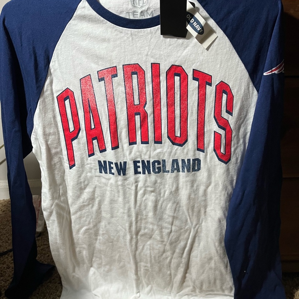New England Patriots Long Sleeve Shirt